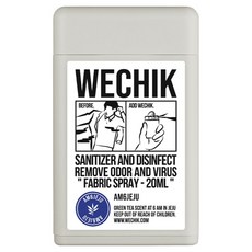 wechik 攜帶式消毒纖維去味劑, 20ml, 1罐