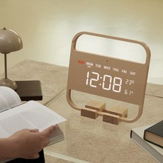 oa 木質LED壁鐘 S, 混合色