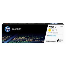 hp 惠普 201A 碳粉匣 CF402A (1個) 原廠耗材 色彩鮮明 適用多款HP LaserJet Pro機種, 黃色