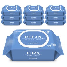 Tamsaa 濕式衛生紙, 60張, 10包