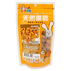 PINKIN 天然杏仁果, 100% 天然, 寵物零食, 100g, 1包
