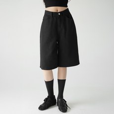 Cotton Closet 女款百慕達五分寬版棉褲