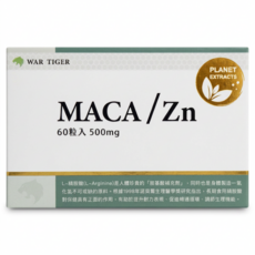 仁濟中藥 WAR TIGER MACA ESSENTIALS, 60顆, 500mg, 1盒
