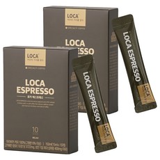 LOCA 低咖啡因義式濃縮咖啡原液隨身包 Relax款, 15ml, 10條, 2盒