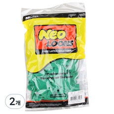 NeoLunce 30 厘米圓形氣球, Standard Light Green, 100入