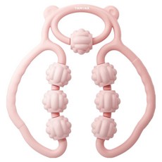 Tamina 小腿指壓滾輪按摩捲軸, 粉色的, 1個