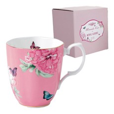 ROYAL ALBERT Miranda Kerr 復古馬克杯 400ml, 粉紅色, 1個