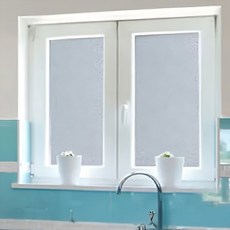 防窺抗UV無膠玻璃靜電貼 45x300CM, 馬賽克, 1張