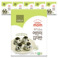 ORGA mom 孩童海苔酥, 50g, 原味, 6個