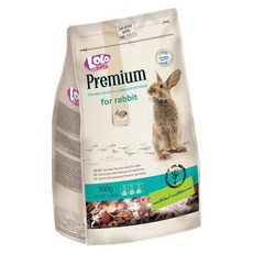 LOLO pets 頂級寵物兔主食, 900g, 1包