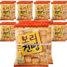 푸드스타 보리건빵 1 + 1, 160g, 7개
