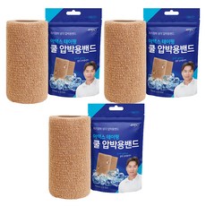 아텍스 테이핑 쿨 압박용밴드 10cm x 3.5m, 1개입, 3개