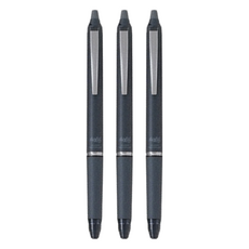 PILOT 百樂 FRIXION 按鍵魔擦筆 ZONE 0.5mm, 霧藍色, 3支