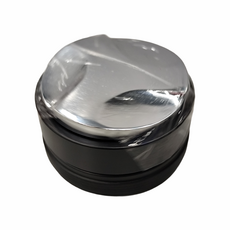 不鏽鋼三葉咖啡布粉器 51mm 390g, 黑色, 1個