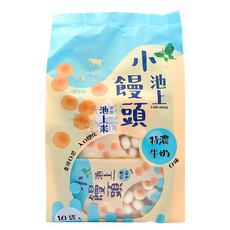 池上鄉農會 池上小饅頭 特濃牛奶口味, 150g, 1袋