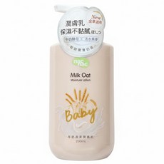 nac nac 牛奶燕麥潤膚乳, 200ml, 1瓶