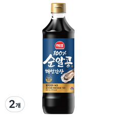 Haepyo 純豆海鮮醬油, 840ml, 2個