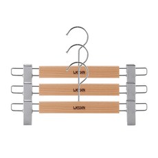WESSEN 歐式褲架, 混合顏色, 3個