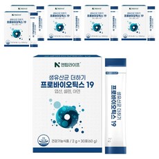 엔탑라이프 생유산균 더하기 프로바이오틱스 19 30p, 60g, 6개
