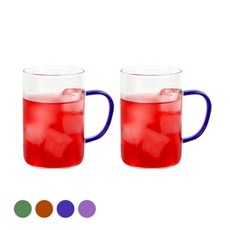 Masi Firenze 彩色手柄馬克杯 560ml, 藍色, 2個