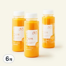올가니카 망고애플 과채주스, 190ml, 6개