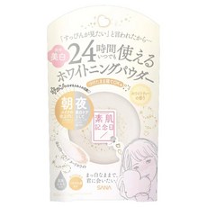 SANA 莎娜 素肌記念日 裸肌美白蜜粉餅 保養型 防止脫妝 減少皮脂出油 潤澤美容液成分配合, 純淨白茶香, 1個