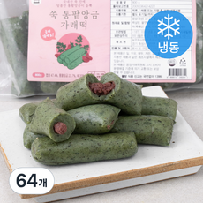 성수동베이커리 쑥 통팥앙금 가래떡 (냉동), 50g, 16개입, 4개