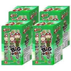 TAOKAENOI CRISPY SEAWEED ORIGINAL 小老板海苔棒棒捲 原味, 27g, 4盒