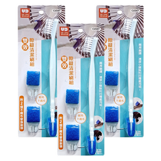 UdiLife 優的生活大師 百研 雙效隙縫清潔刷組, 隙縫清潔刷組 藍色, 3組