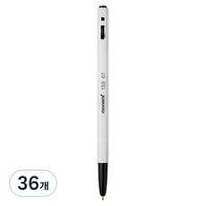 모나미 153볼펜 0.7mm, 흑색, 36개