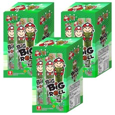 TAOKAENOI CRISPY SEAWEED ORIGINAL 小老板海苔棒棒捲 原味, 27g, 3盒