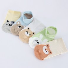 SAESILRO 嬰幼兒索爾運動短襪5雙組