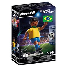 Playmobil 摩比人 世界盃足球 巴西, 8件組, 1個