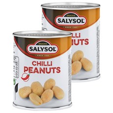 SALYSOL 薩里 微辣烤花生 迷你罐頭, 40g, 2罐