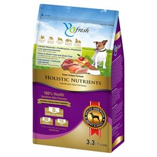 Yofresh 優鮮饌 全齡犬 敏感膚質 純淨無穀 乾飼料, 鴨肉 + 鮭魚 + 時令蔬果, 1.5kg, 1袋