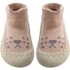 조이멀티 유아용 말랑 깜찍 표정 양말 보행기화 사자