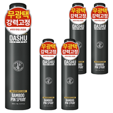 다슈 포 맨 프리미엄 밤부 핀 헤어스프레이, 300ml, 5개