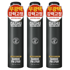 다슈 포 맨 프리미엄 밤부 핀 헤어스프레이, 300ml, 3개