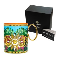 VERSACE 叢林動物圖案馬克杯, 混合色, 1個