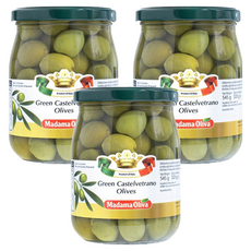 마다마올리바 그린 카스텔베트라노 올리브, 545g, 3개