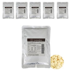 카카오네이처 화이트 컴파운드 코팅 초콜릿, 500g, 6개