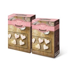 麵包花園心餅乾混合, 200g, 2個