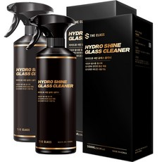 더클래스 하이드로 샤인 글래스 클리너 유리세정제, 500ml, 2개