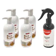 Doricare 朵樂比 米糠碗盤蔬果洗劑, 1組, 4.3L