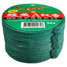 鱷魚 蚊香 經濟包 30卷, 綠色, 1組