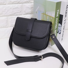 bonnie bottari 方形天使肩背斜背迷你包, 黑色