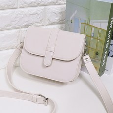 BONNIE BOTTARI 方形天使肩背斜背迷你包, 象牙白