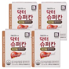 닥터슈퍼칸 에이치엘사이언스 밀크씨슬 멀티비타민 30g, 30정, 4개
