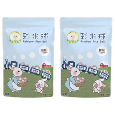 NATURMI 幸福米寶 彩米球 8個月以上, 穀物, 30g, 2包