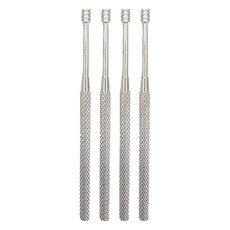 IACTRESS 不鏽鋼螺旋掏耳棒, 單一顏色, 4個